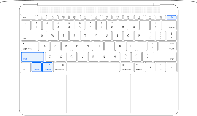 重置 SMC 及 PRAM (NVRAM) - 沒有 Apple T2 安全晶片重置 SMC