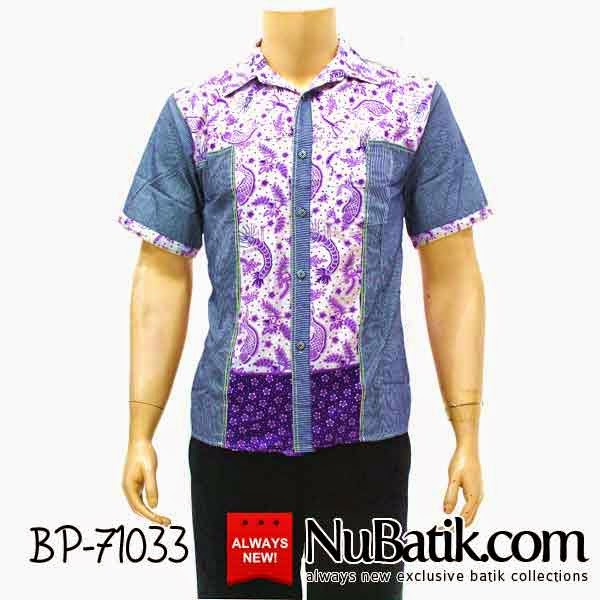 Jual Baju  Batik  Pria Modern Kemeja Batik  Gaul  Model  