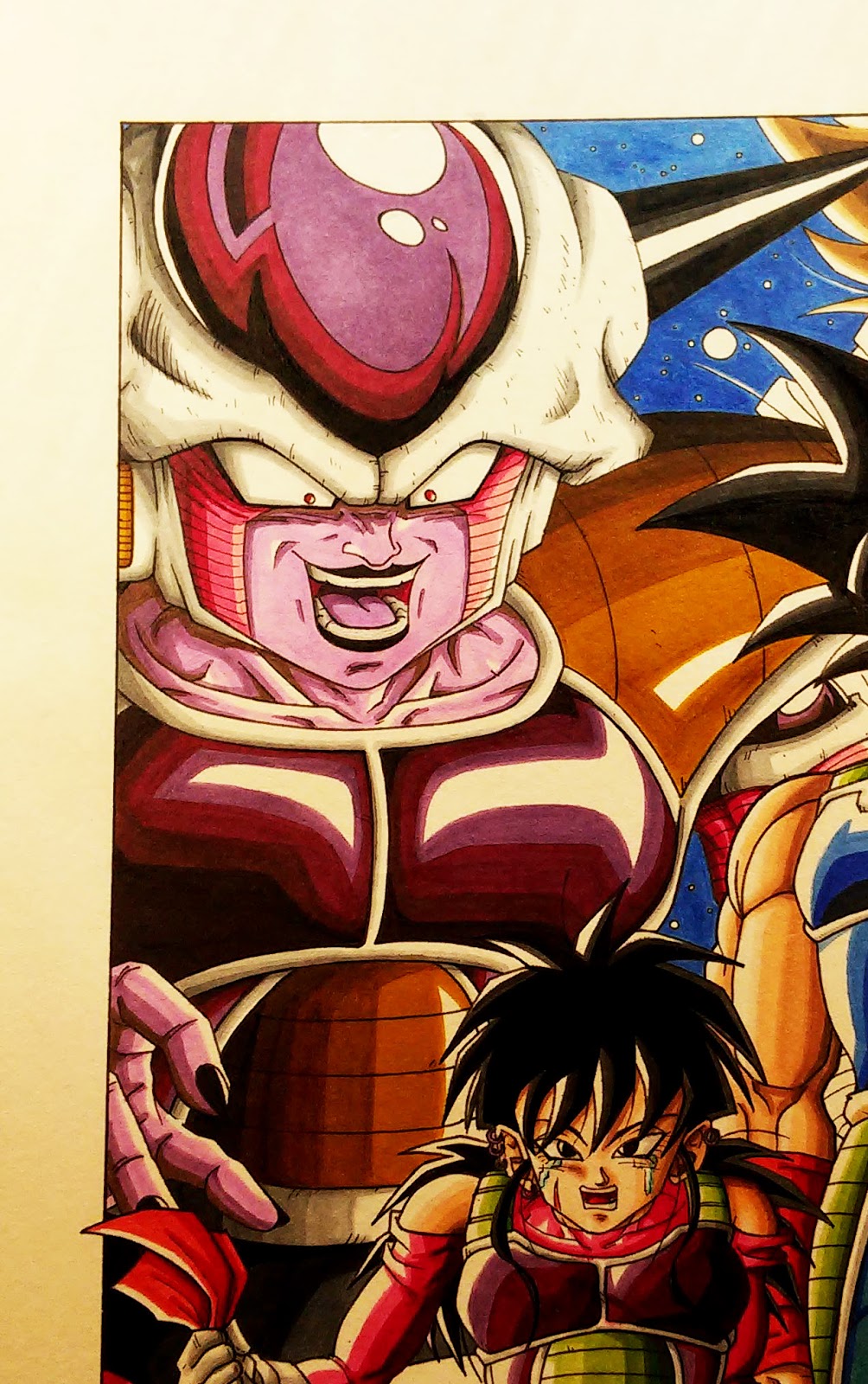 Dragon Ball AF: DRAGON BALL AF ORIGINS: ANOTHER PART OF THE COVER FINISHED