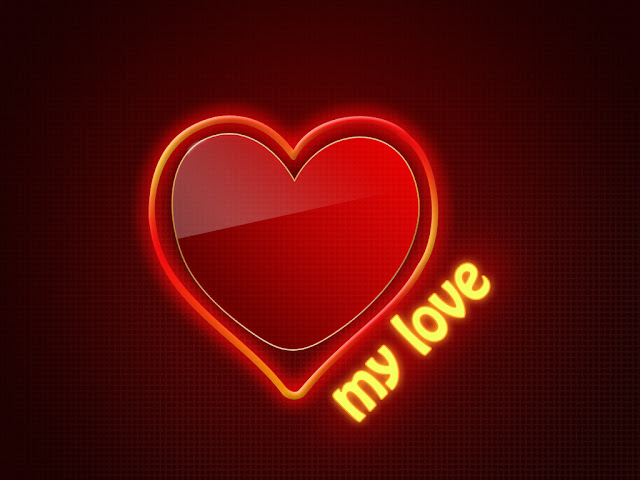 my love heart wallpaper/background