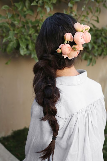 The Anti-Flower Crown. Wedding hair inspiration <3