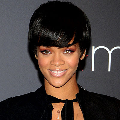 rihanna short hairstyles