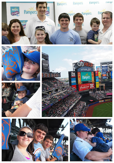 Pampers and Eli Manning salute Fathers at Mets Game #PampersMVDs AndTwinsMake5.com