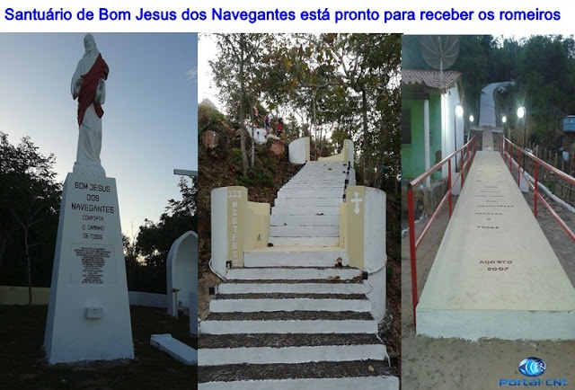 Prefeitura de Brejo reforma Santuário de Bom Jesus dos Navegantes para Festejos no povoado Repartição