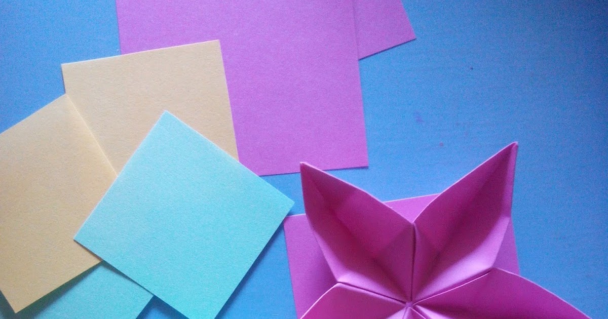 Cara Membuat Origami  Bunga  Sakura Berbagi Tutorial Aneka 