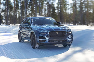 Jaguar F-Pace Prototype (2016) Front Side