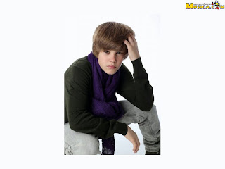 Justin Bieber white wallpaper