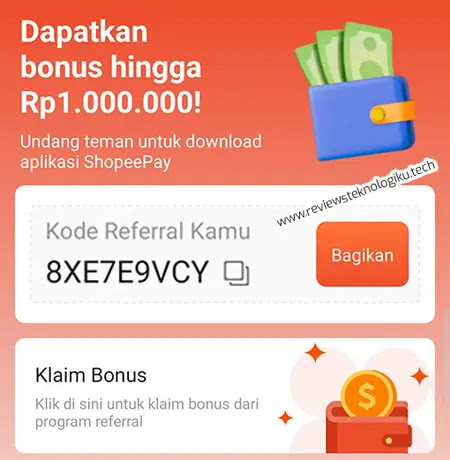 Kode Referral ShopeePay 2025 Berlaku Hingga Desember