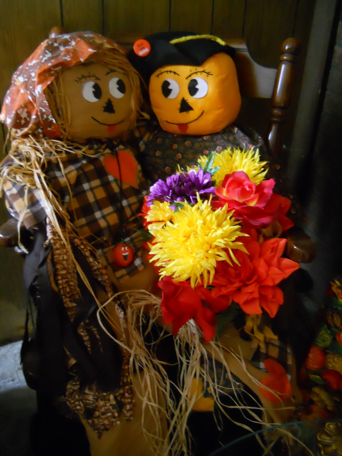 Scarecrow couple