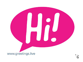 Start chatting with Hi!  Greetings live Images HD free