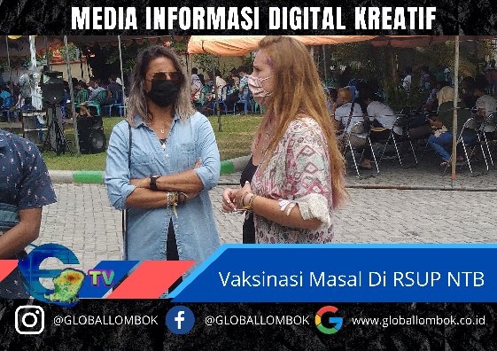 Vaksinasi Masal RSUP NTB Tembus 1000 Perhari, Antusiasme Masyarakat Untuk Divaksinasi Meningkat