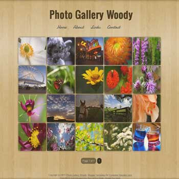 Photo Gallery Woody blogger template. photo template for blog. photo template for blogger. gallery template for blog. gallery template for blogger