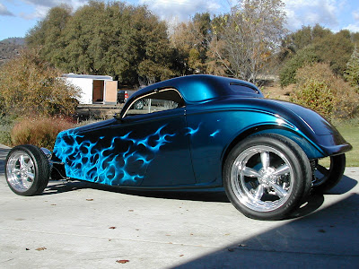 Blue Hot Roadster