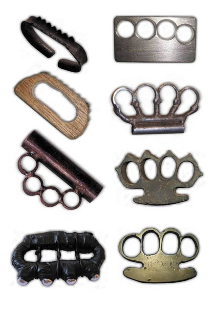 Zinc Alloy Folding Brass Knuckles Self Defense Tools For Women