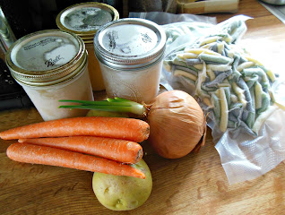 Green Bean Soup, a perfect "from the garden" soup.