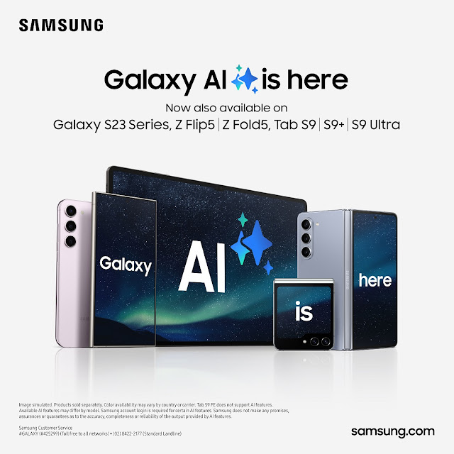 Samsung One UI 6.1 Update Galaxy AI for Galaxy S23, Z Flip5, Z Fold5, or Tab S9 Devices