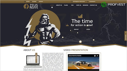 Zeus Profits: обзор и отзывы о zeus-profits.com (HYIP СКАМ)