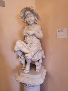 Carerra marble statue