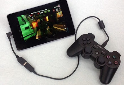 cara sambung stik ps3 ke android