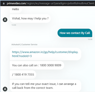 Amazon Prime Video Customer Care Contact Number - Amazon Prime Video Customer Care se Kaise Contact Kare