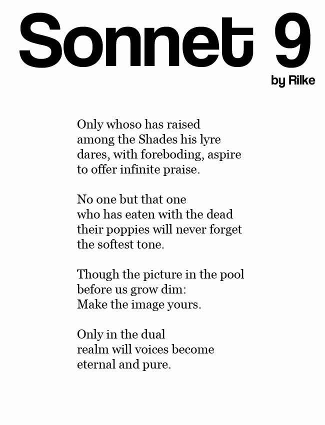 sonnet poems