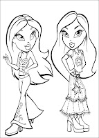 Bratz Coloring Pages