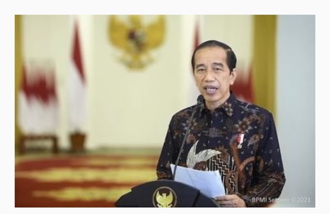 Presiden RI Jokowi Umumkan Perpanjang PPKM Level 4 Hingga 9 Agustus 2021