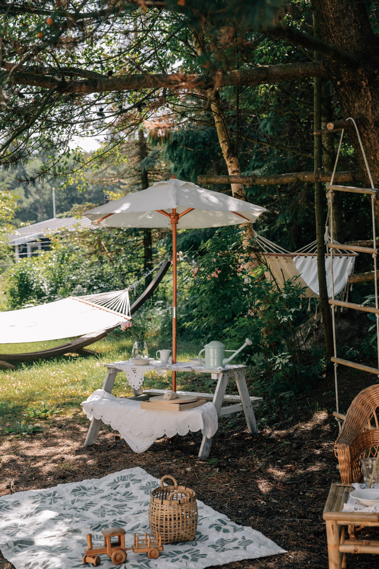 A Danish Country Home with a Striking Kitchen And Relaxing Garden!