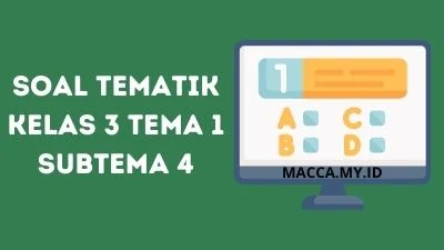 Soal Tematik Kelas 3 Tema 1 Subtema 4