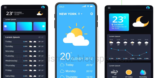 تطبيق يعرفك بأحوال الطقس بكل دقيقه مجانا و من هاتفك 