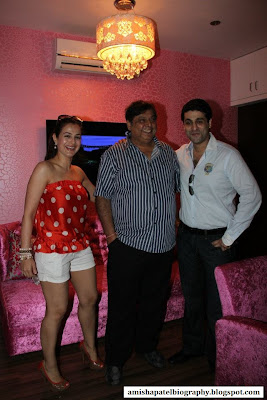 Amisha with David Dhawan