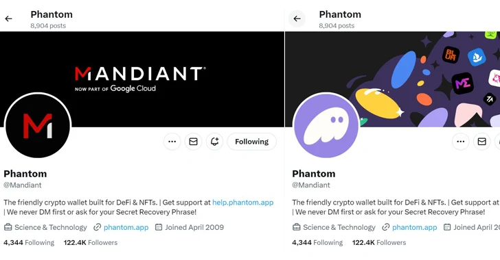 Mandiant's Twitter Account Restored After Six-Hour Crypto Scam Hack
