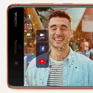 Nokia 8 Live Social Streaming