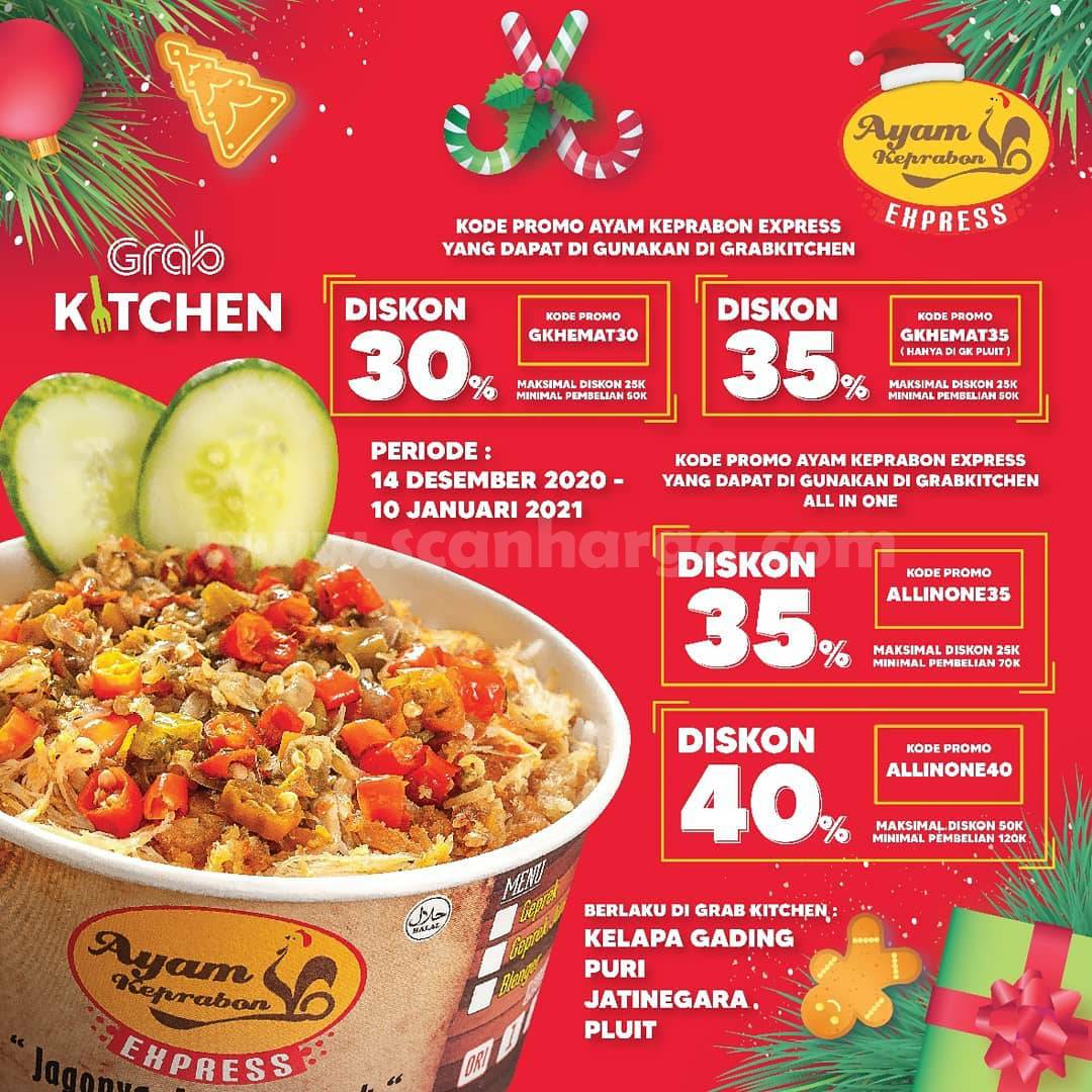 Ayam Keprabon Promo Always-On – Diskon 35% via Grabfood