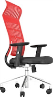 Modern Red Office Chair