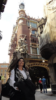 Palau da Musica em Barcelona na Espanha