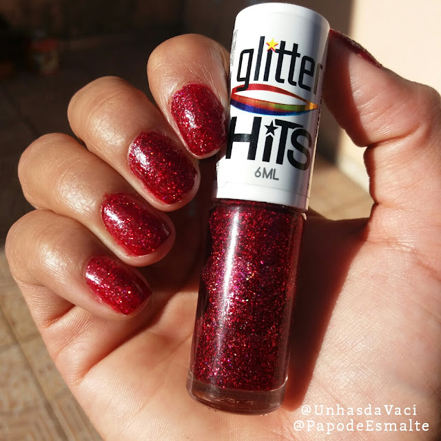 Esmalte da Vez: Phoenix Glitter Holográfico da Hits Speciallità