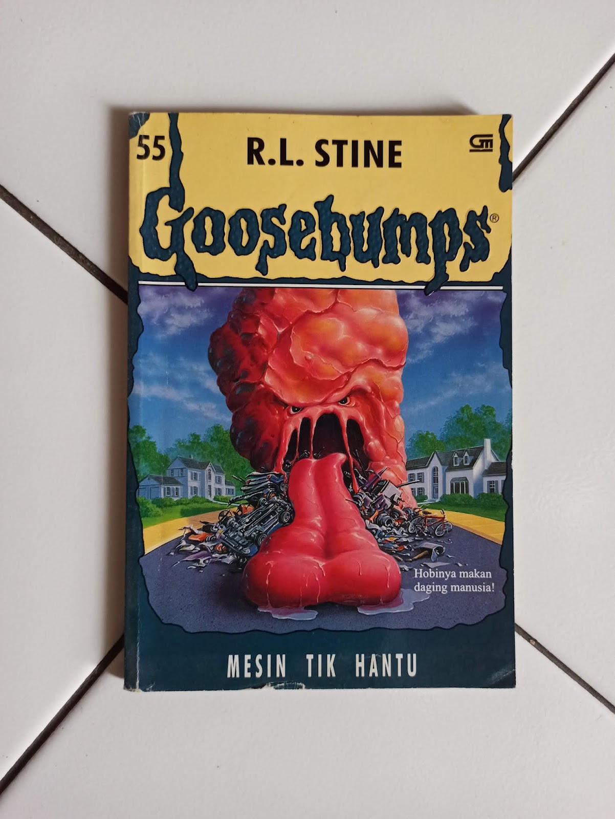 Novel Goosebumps Mesin Tik Hantu by R.L. Stine