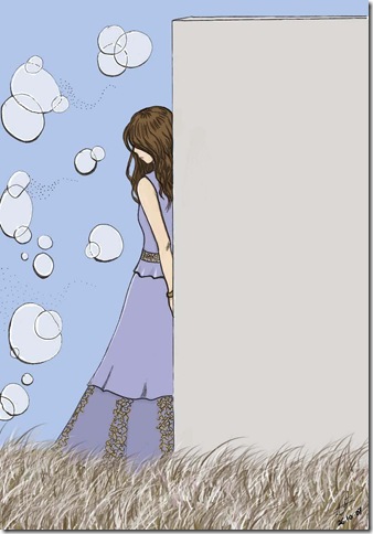 shy girl