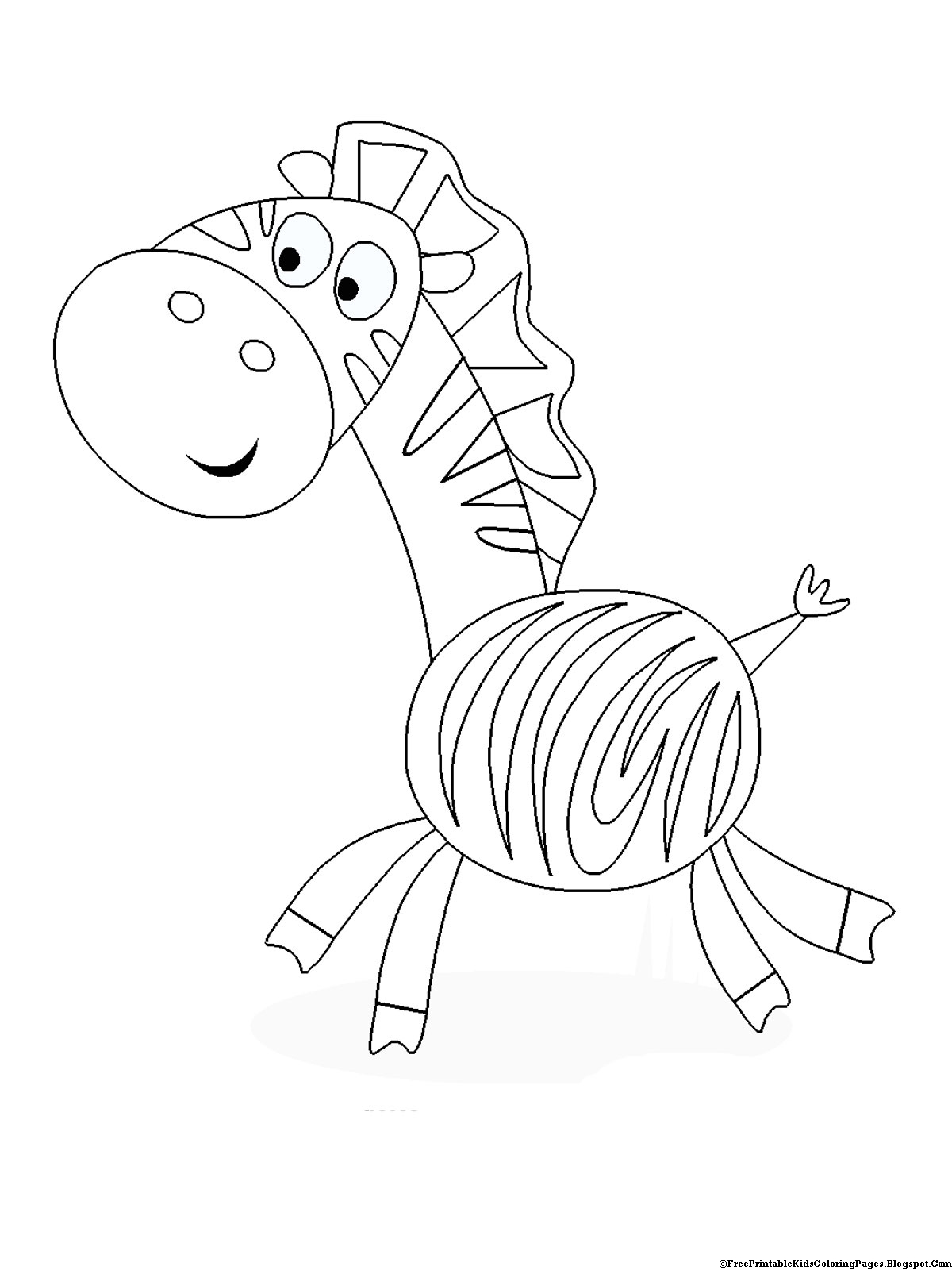 Free Childrens Coloring Pages Printable 1