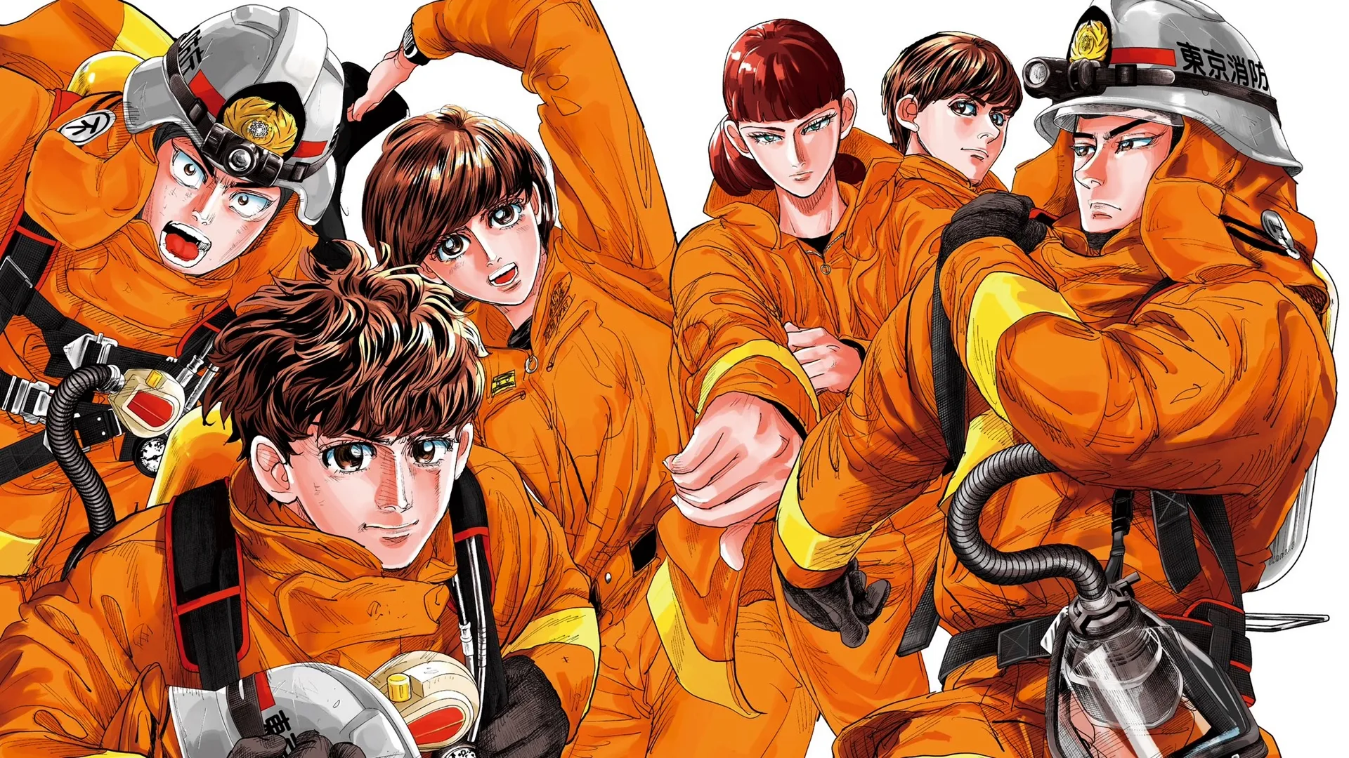 O Mangá de bombeiros, Megumi no Daigo, terá um anime