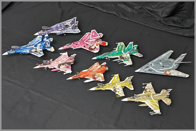 F-22 Raptor The Idolm@ster au 1/48.