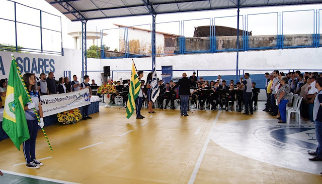 Concerto Didático na Escola E. M. Maria Marina Soares