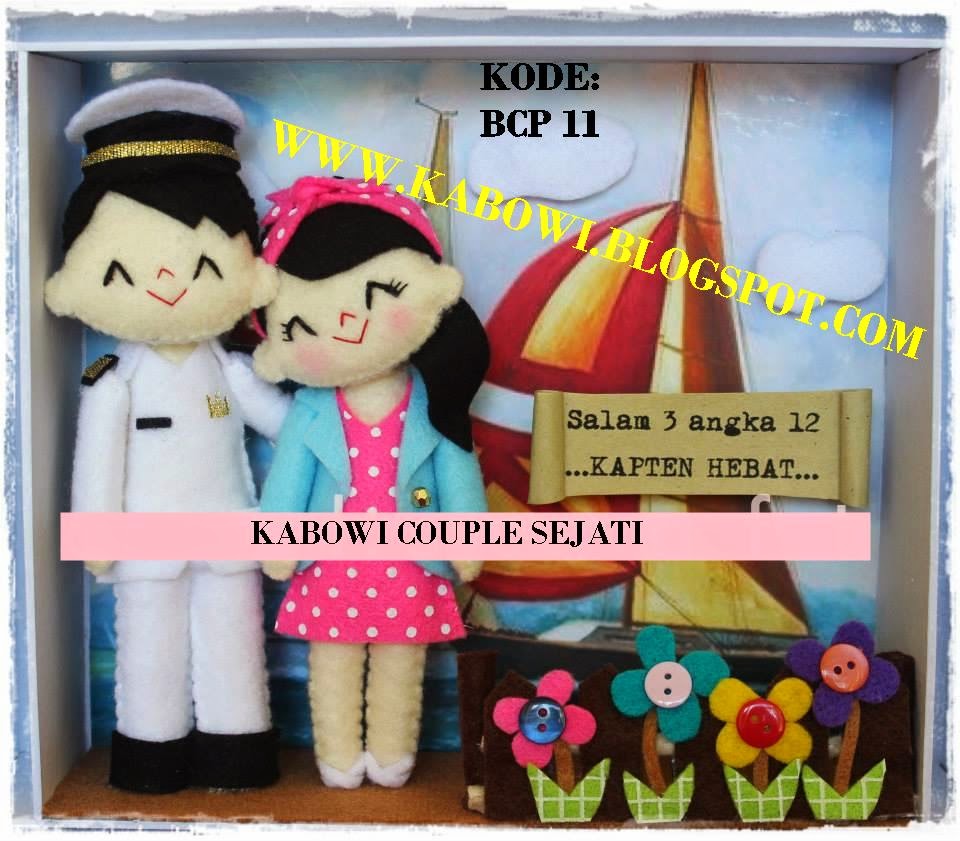 KADO WISUDA HADIAH ANIMASI UNIK BONEKA COUPLE JUAL FLANEL 