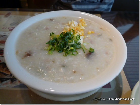英記茶餐廳-金銀蛋瘦肉粥
