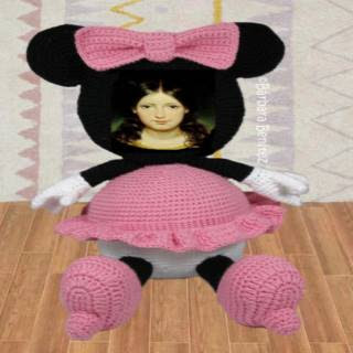 PATRON GRATIS MARCO MINNIE MOUSE DE CROCHET 13230