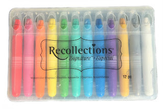 Recollections Shimmery Watercolor Crayons