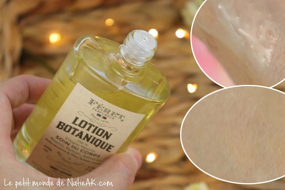 lotion botanique Féret parfumeur avis