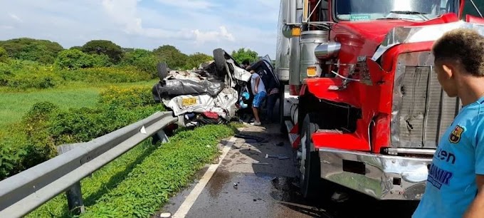 Dos jóvenes perdieron la vida en trágico accidente de transito 