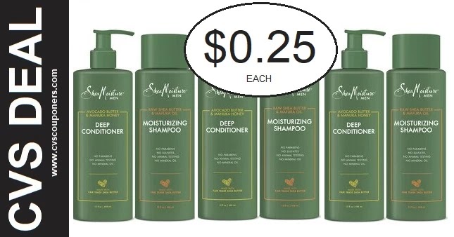 Almost FREE SheaMoisture Hair Care CVS Deals